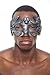 Algopix Similar Product 8 - Men's Skull Masquerade Mask, Silver