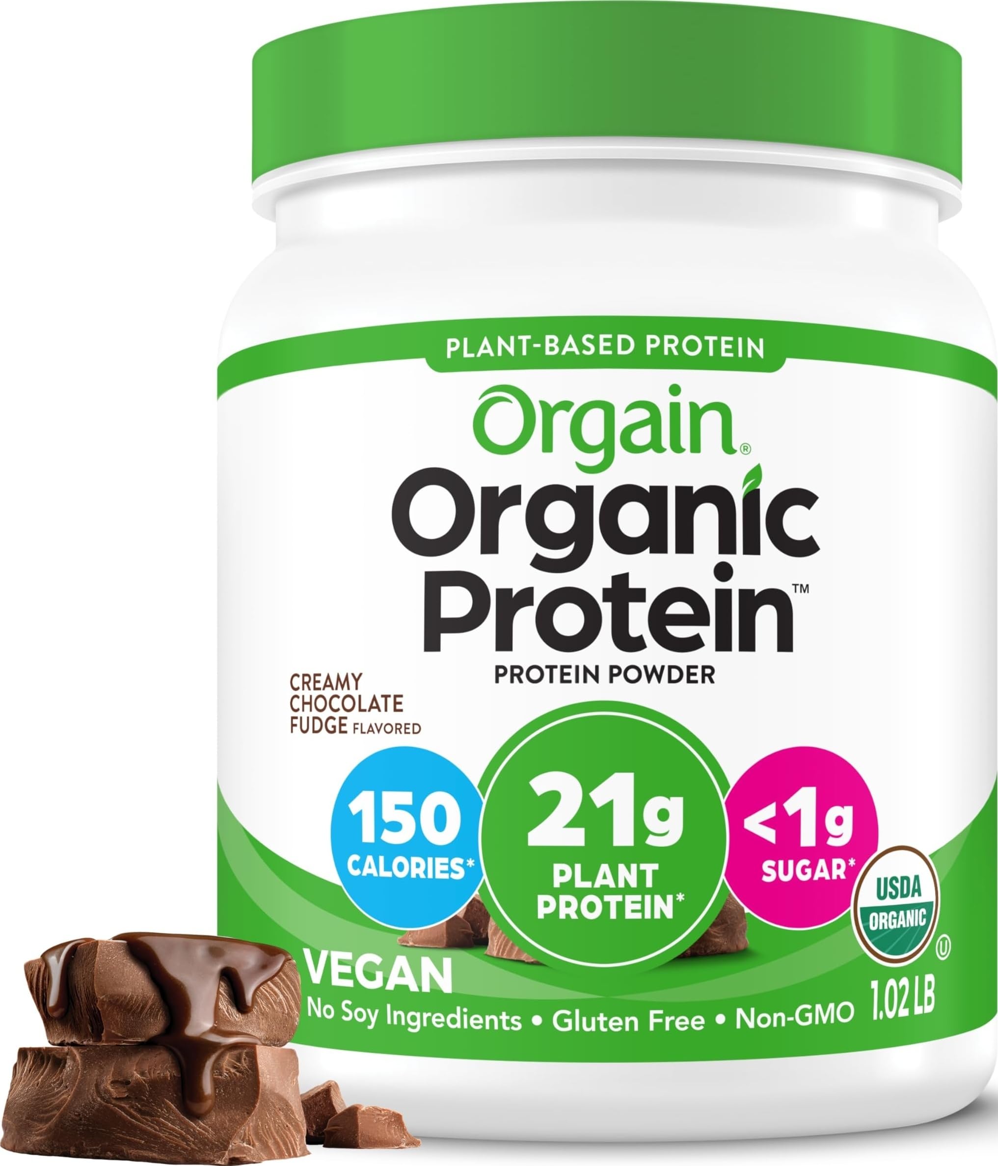Algopix Similar Product 12 - Orgain Organic Vegan Protein Powder