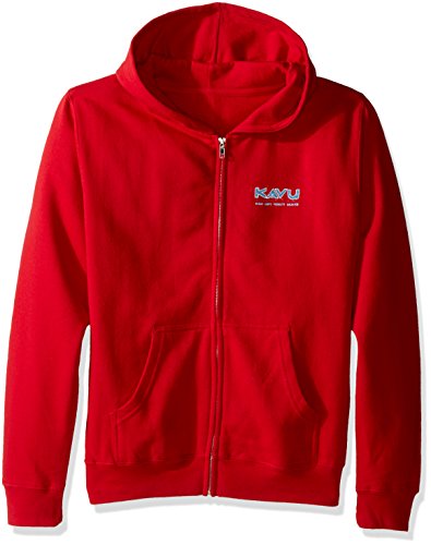 Algopix Similar Product 15 - KAVU Unisex Mini Zip Hoodie, Large, Red