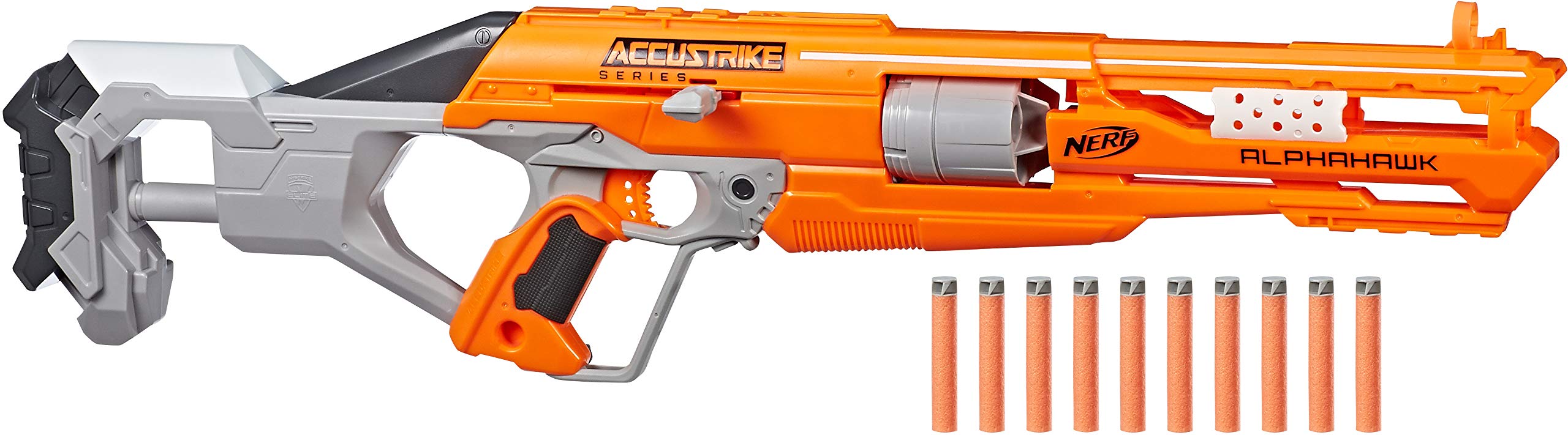Algopix Similar Product 9 - Nerf Ner Accustrike Alphahawk Action