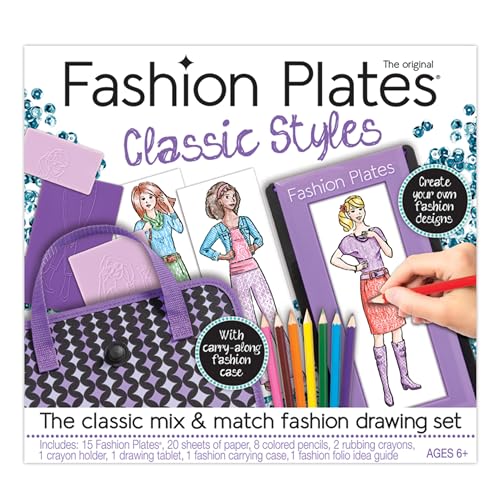 Algopix Similar Product 18 - PlayMonster Fashion Plates  Travel Set