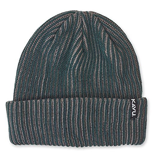 Algopix Similar Product 7 - KAVU Adult Larkin Beanie Lagoon One