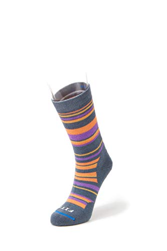 Algopix Similar Product 13 - FITS Medium Hiker  Crew Hiking Socks