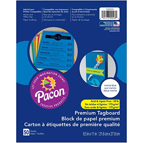 Algopix Similar Product 10 - Pacon PAC1000028 Premium Tagboard