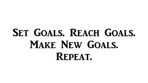 Algopix Similar Product 7 - CMI427 Set Goals Reach Goals Make New