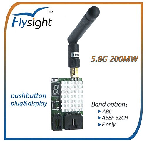 Algopix Similar Product 7 - Flysight 58GHz 32Ch 200mW LongRange