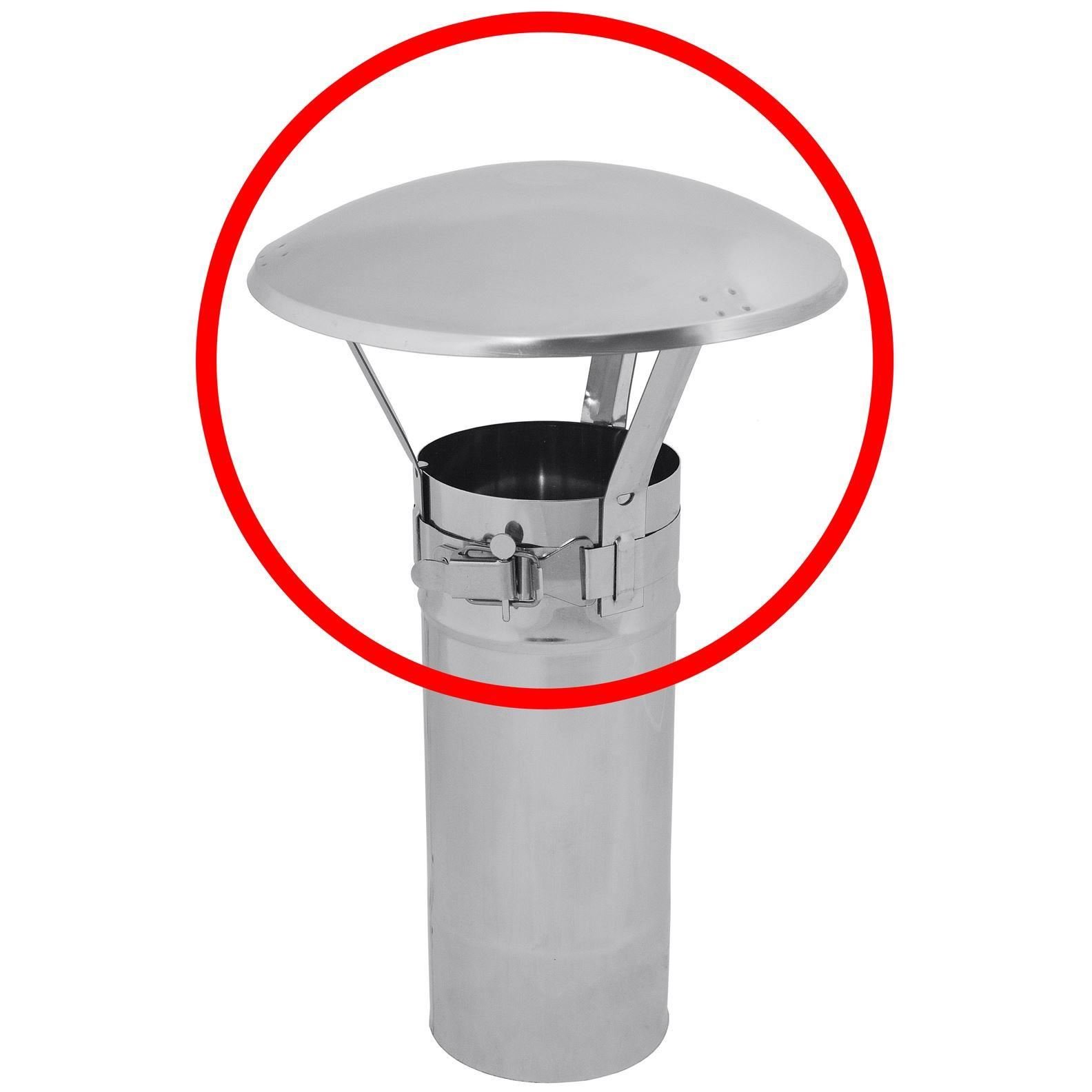 Algopix Similar Product 7 - Stainless Steel Chimney Flue Cowl Pipe