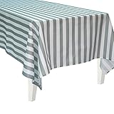 Algopix Similar Product 5 - Polyester Gray Striped Rectangle Table