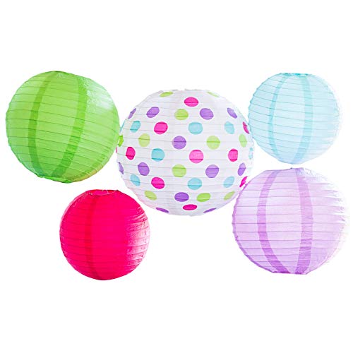 Algopix Similar Product 3 - Bobee Paper Lanterns for Birthday Party