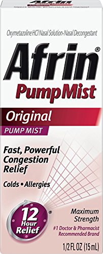 Algopix Similar Product 17 - Afrin Original, Pump, 0.5 Ounce