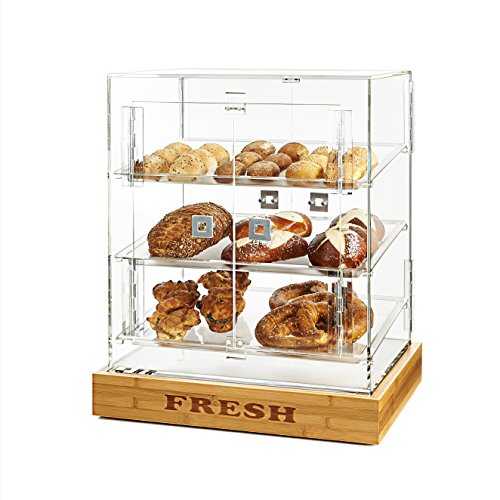 Algopix Similar Product 5 - Rosseto BD127 4 Door Acrylic Bakery