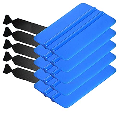 Algopix Similar Product 5 - 5Pack 3M Blue Squeegees Flexible