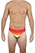 Algopix Similar Product 17 - UZZI Mens Basic Swim Shark Bikini