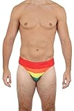 Algopix Similar Product 8 - UZZI Mens Basic Swim Shark Bikini