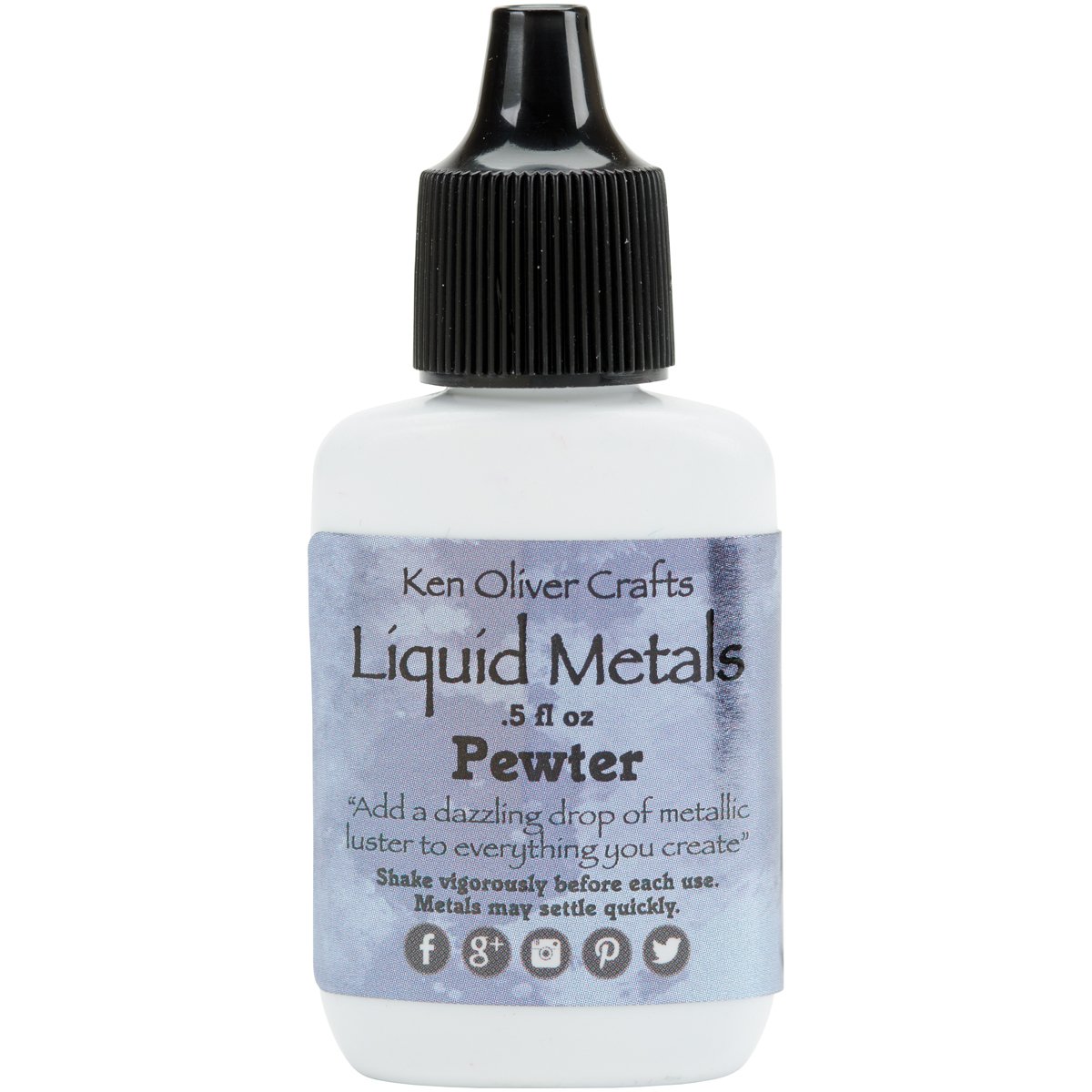 Algopix Similar Product 4 - Ken Oliver KN06248 Liquid Metals-Pewter