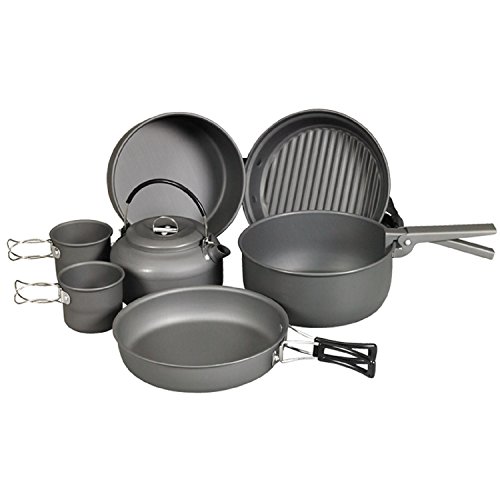 Algopix Similar Product 5 - Ndur Cookware Mess Kit with Kettle