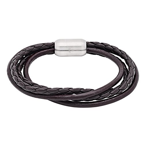 Algopix Similar Product 6 - STEELTIME Mens Brown Genuine Leather