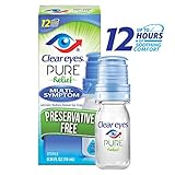 Algopix Similar Product 16 - Clear Eyes  Pure Relief  Preservative