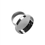 Algopix Similar Product 6 - Lisa Pavelka Round Ring Finding - Silver