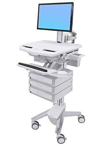 Algopix Similar Product 20 - Styleview Cart with LCD Pivot, 2 Drawers