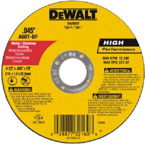Algopix Similar Product 19 - Thin Cutting Abrasive Cut-Off Wheel