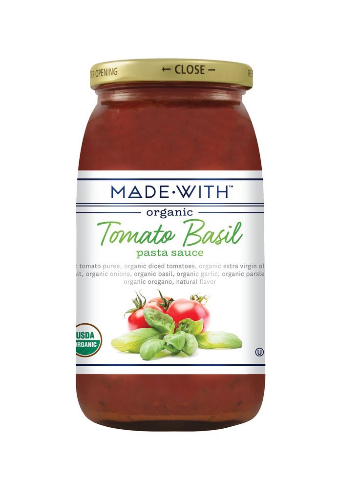 Algopix Similar Product 20 - Made With Organic Pasta Sauce Tomato