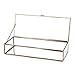 Algopix Similar Product 15 - MyGift Glass Jewelry Box Vintage Style