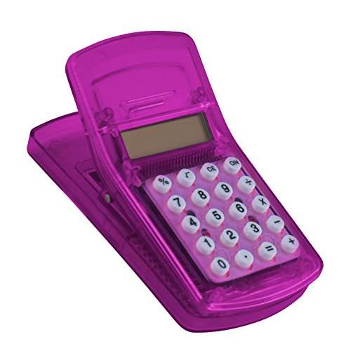 Algopix Similar Product 1 - Purple Calculator Clip