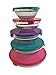 Algopix Similar Product 1 - Kole Nesting Glassware with Lids Set