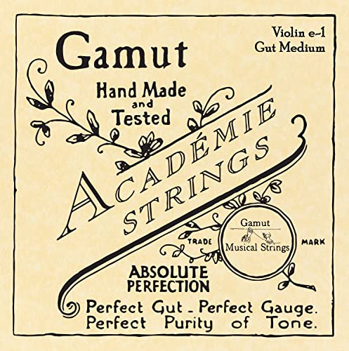 Algopix Similar Product 6 - Academie Violin e-1 Gut Medium Gauge