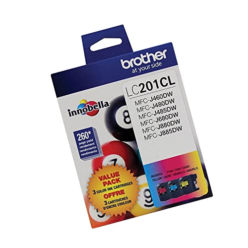 Algopix Similar Product 8 - Brother LC201 CMY 3 pack Toner in