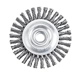 Algopix Similar Product 16 - ITM TKW100 4 Twist Knot Wheel Carbon