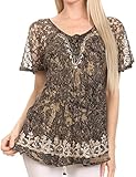 Algopix Similar Product 19 - Sakkas 16482  Ash Speckled Tiedye
