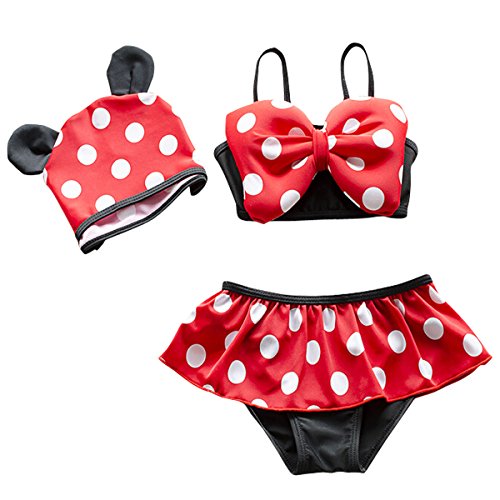 Algopix Similar Product 17 - Jastore 3pcs Baby Girls Swimwear Cute