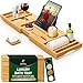 Algopix Similar Product 14 - ROYAL CRAFT WOOD Bathtub Tray Caddy for
