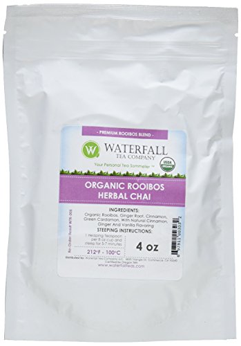 Algopix Similar Product 3 - Waterfall Tea Company Organic Rooibos