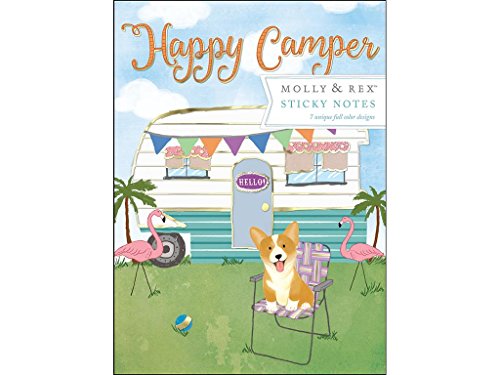 Algopix Similar Product 2 - Molly  Rex Sticky Pad Portfolio Happy