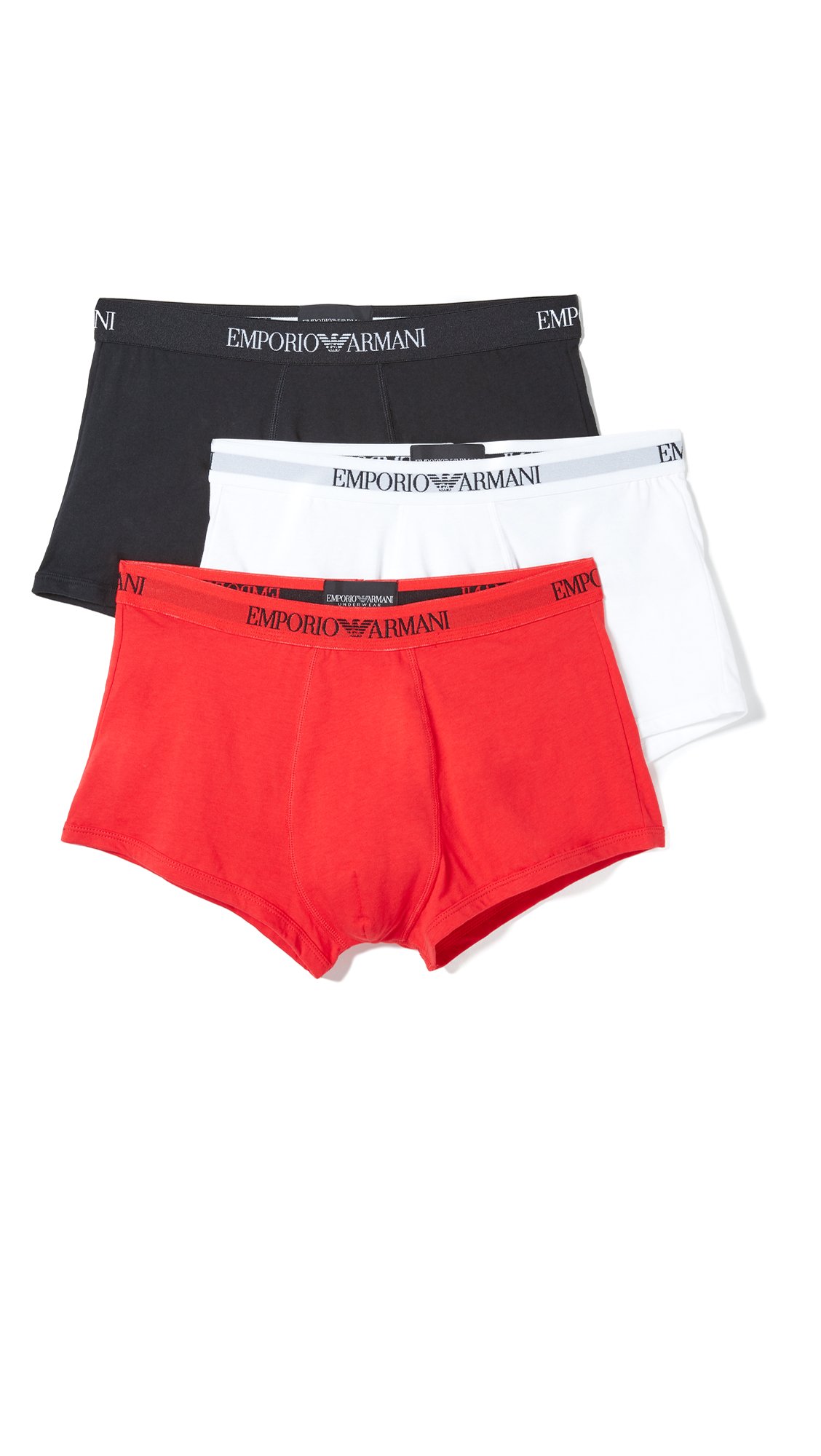 Algopix Similar Product 9 - Emporio Armani Mens 3Pack Cotton