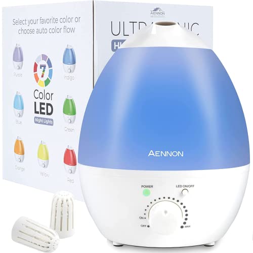 Algopix Similar Product 12 - Aennon Cool Mist Ultrasonic Humidifier