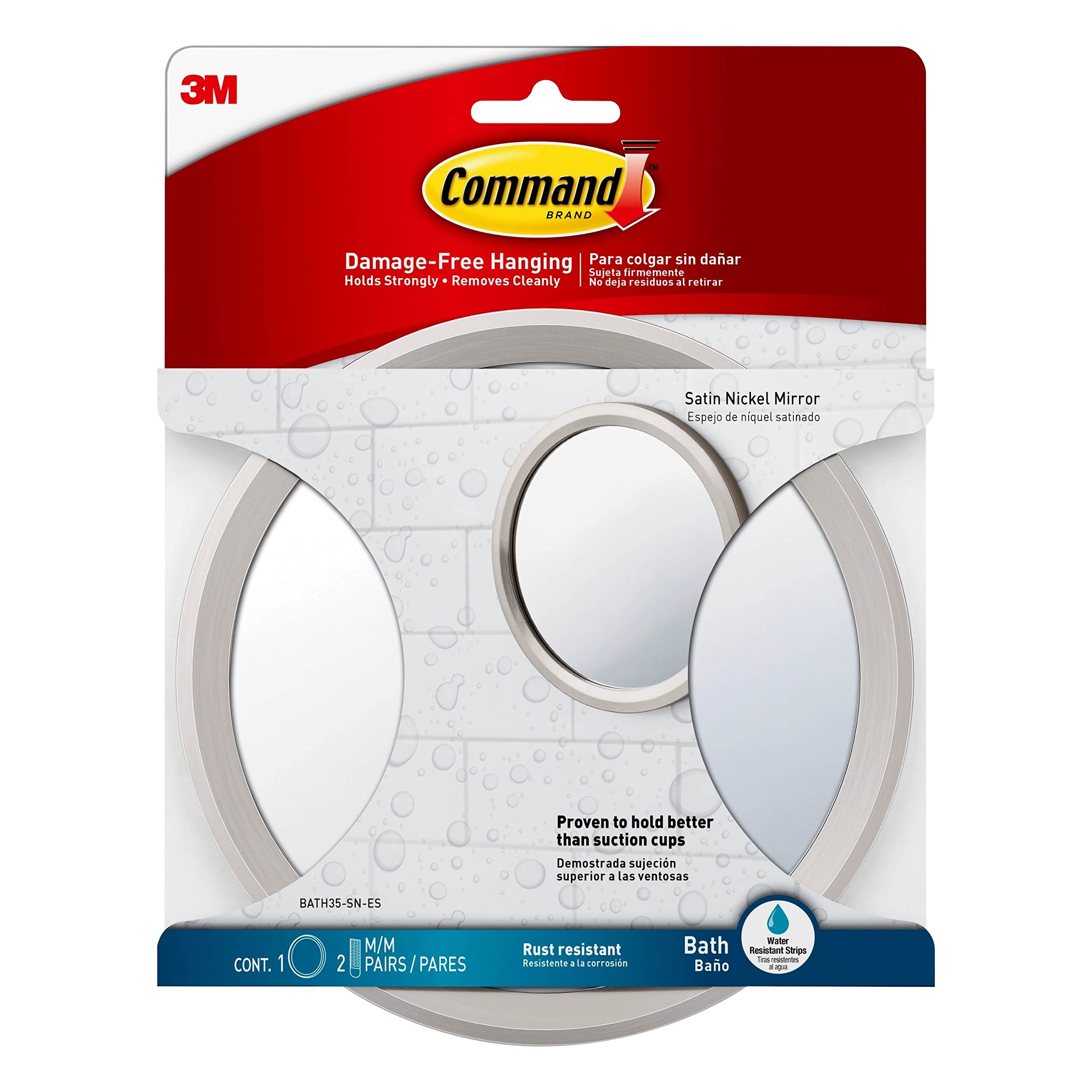 Algopix Similar Product 16 - Command BATH35SNES Bath Mirror 1