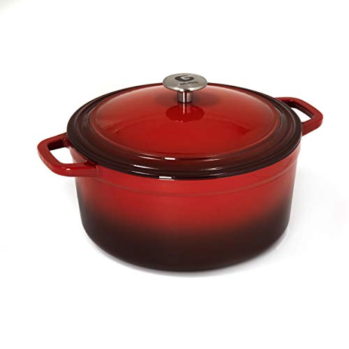 Algopix Similar Product 9 - Guro Enameled Cast Iron Round Dutch
