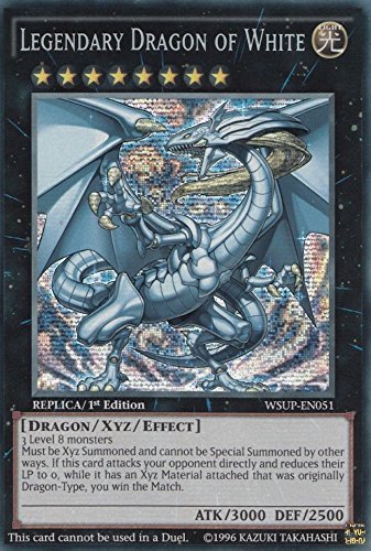 Algopix Similar Product 2 - YUGIOH  Legendary Dragon of White
