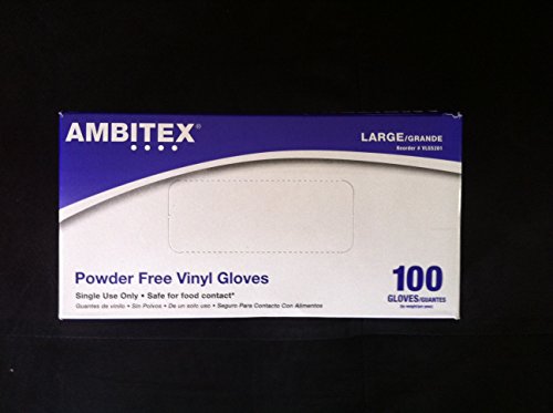 Algopix Similar Product 2 - Ambitex Powder Free Vinyl Gloves