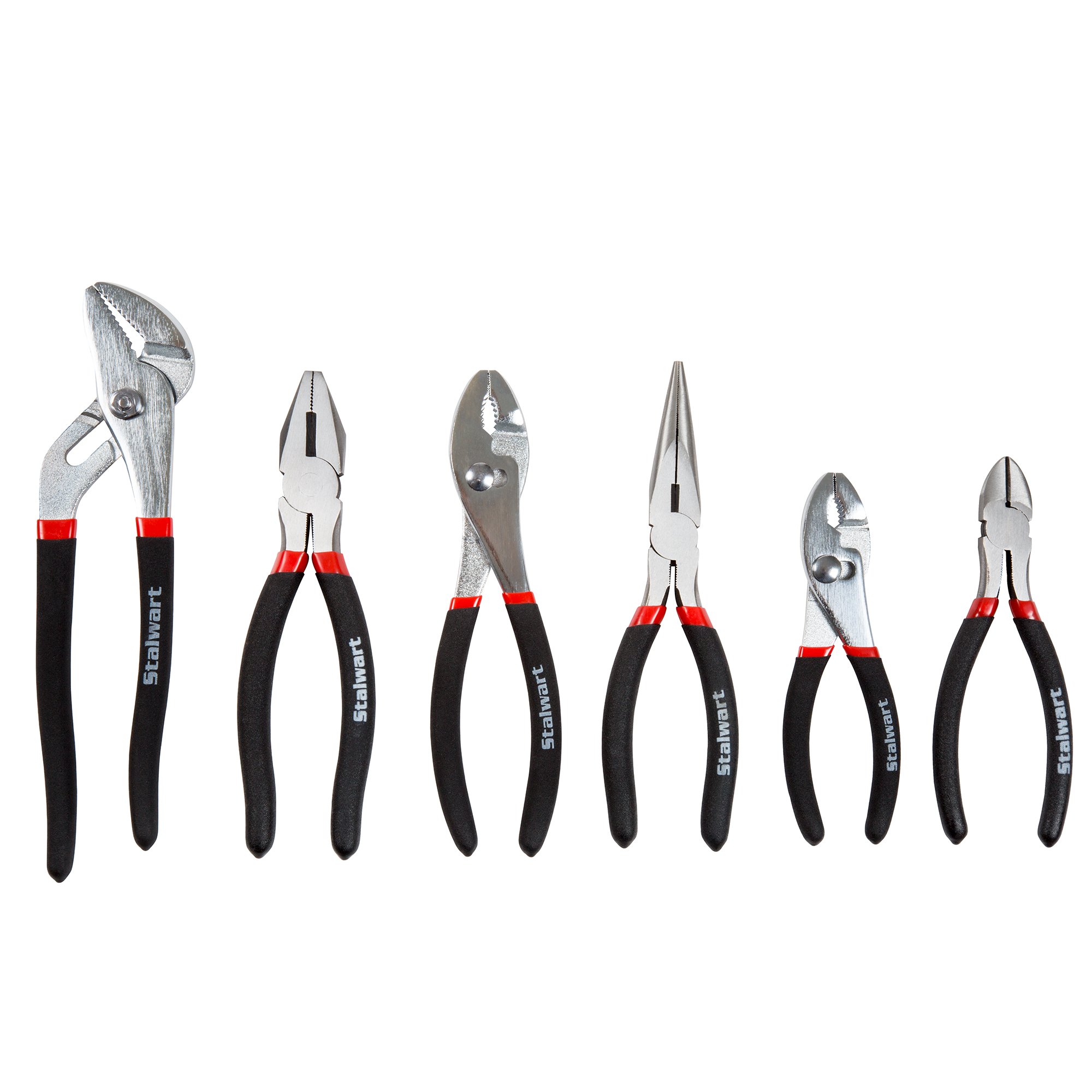 Algopix Similar Product 10 - 6 Piece Pliers Set with Carrying Case 