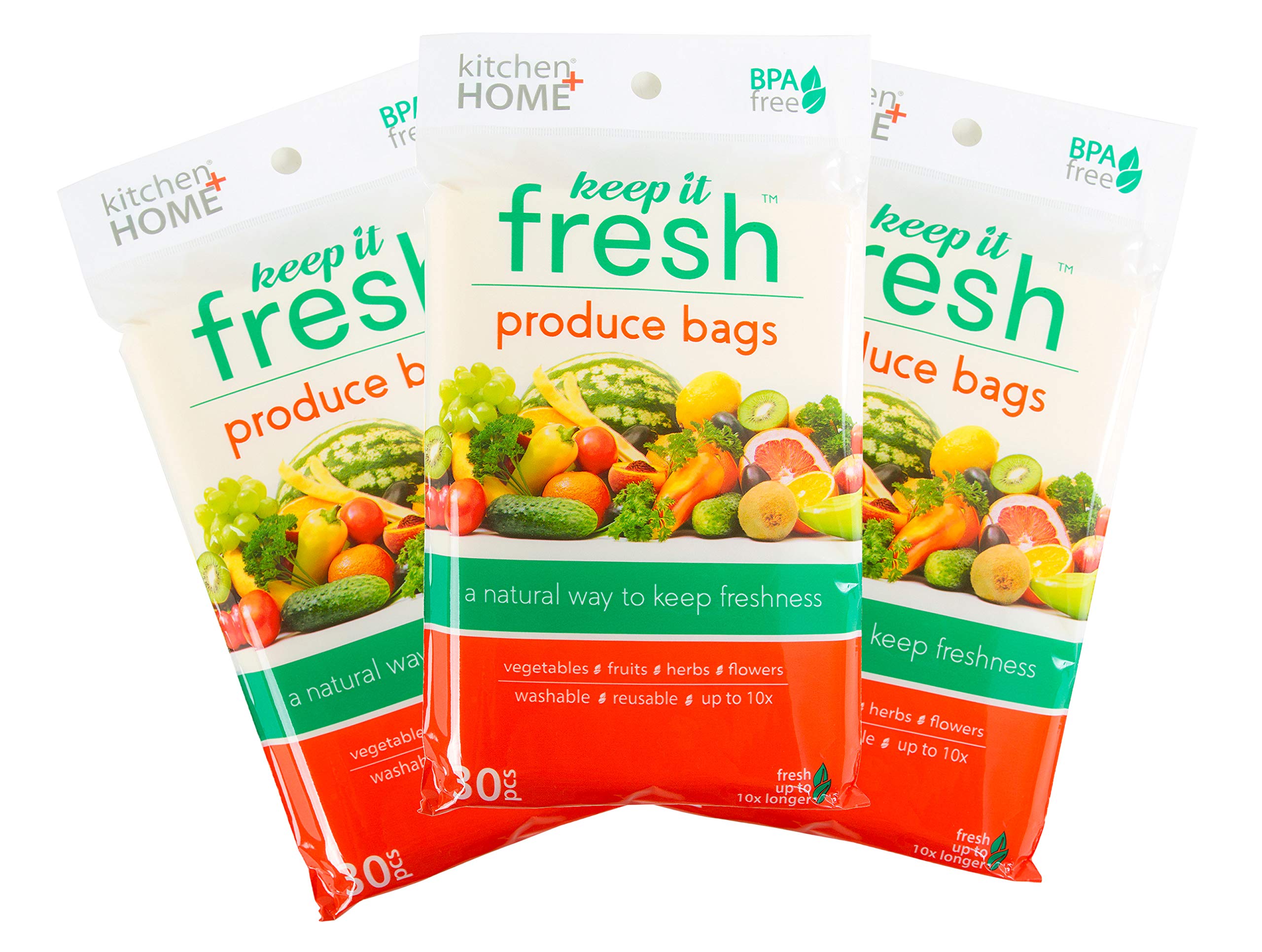 Algopix Similar Product 6 - Keep it Fresh Produce Bags  30