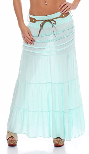 Algopix Similar Product 5 - malito skirt with belt Summer Stretchy