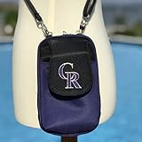 Algopix Similar Product 13 - MLB Colorado Rockies Crossbody Cell