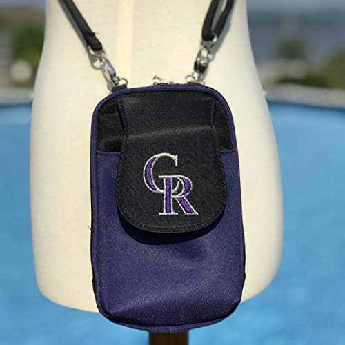 Algopix Similar Product 19 - MLB Colorado Rockies Crossbody Cell