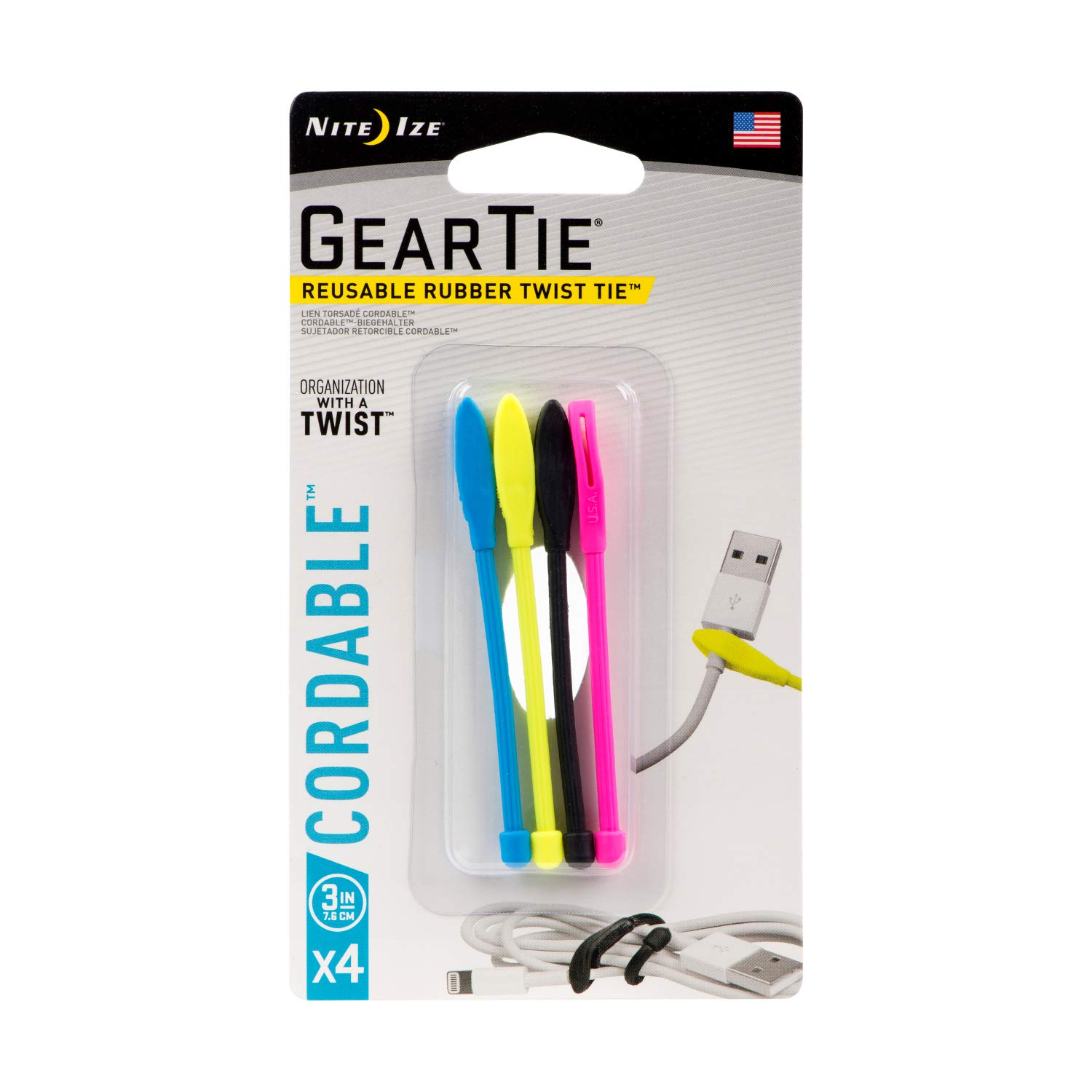 Algopix Similar Product 11 - Nite Ize Gear Tie Cordable The Orginal