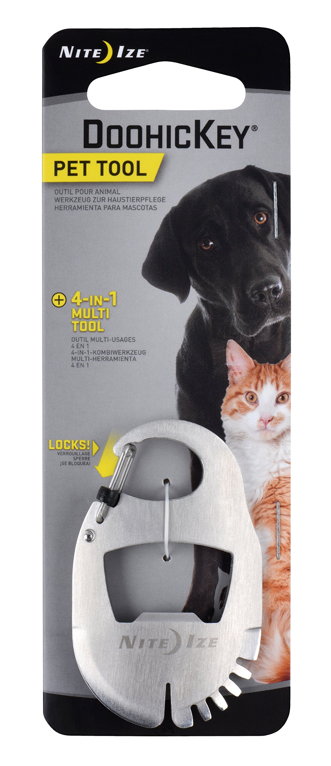 Algopix Similar Product 11 - Nite Ize DoohicKey Pet Tool Pet Multi